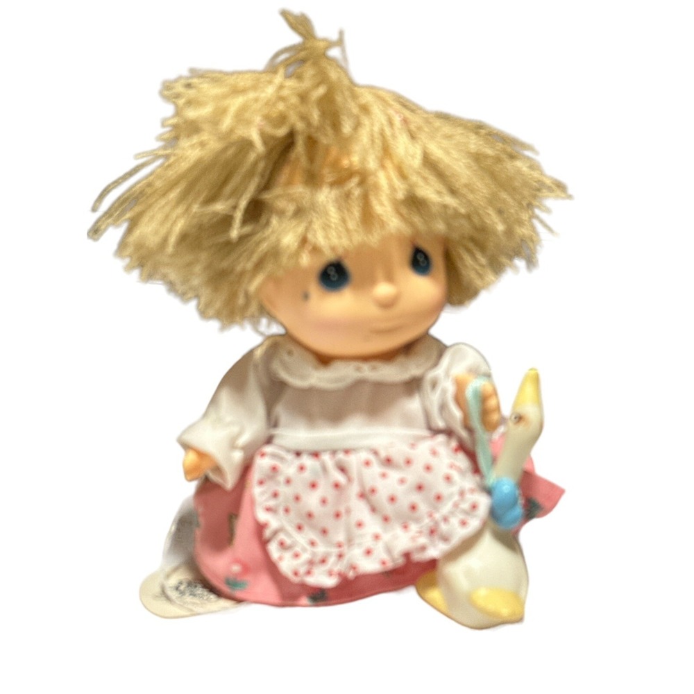 Vintage ENESCO Precious Moments Collection Hi Babies‎ Doll/Goose 1991 SJ Butcher